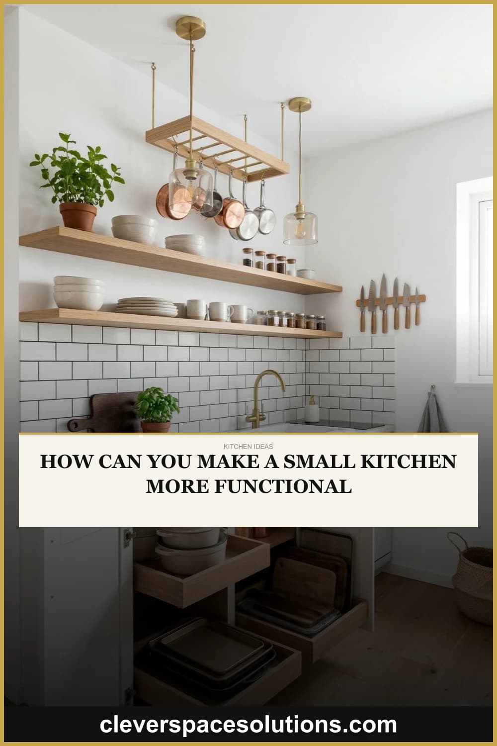 How Can You Make a Small Kitchen More Functional?