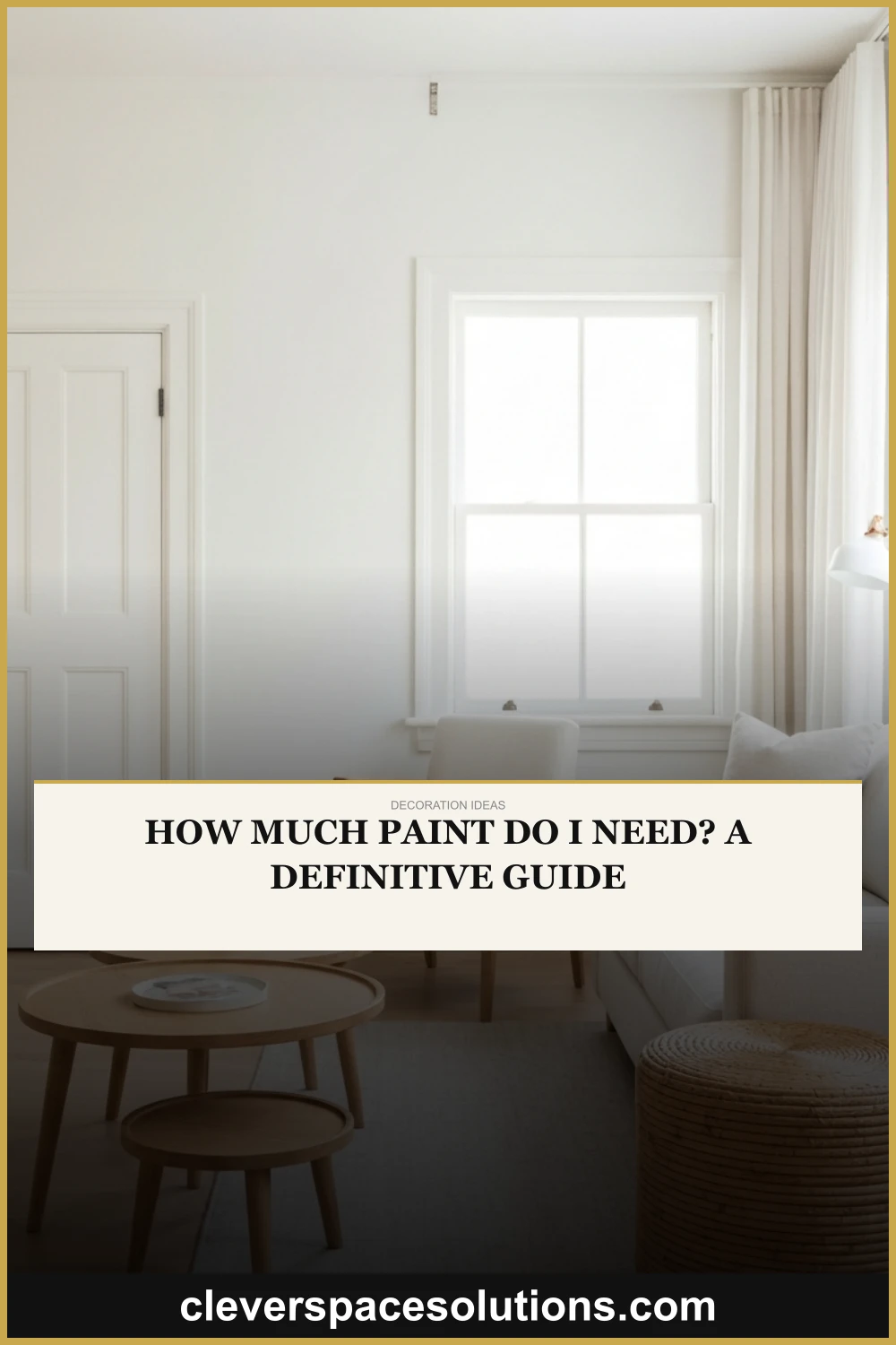 How Much Paint Do I Need? A Definitive Guide