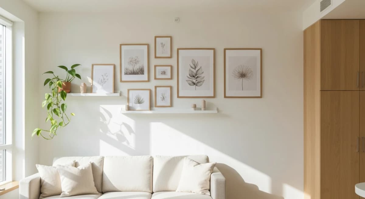 30 Renter-Friendly Wall Decor Ideas for Small Apartments (No Holes, No Damage)