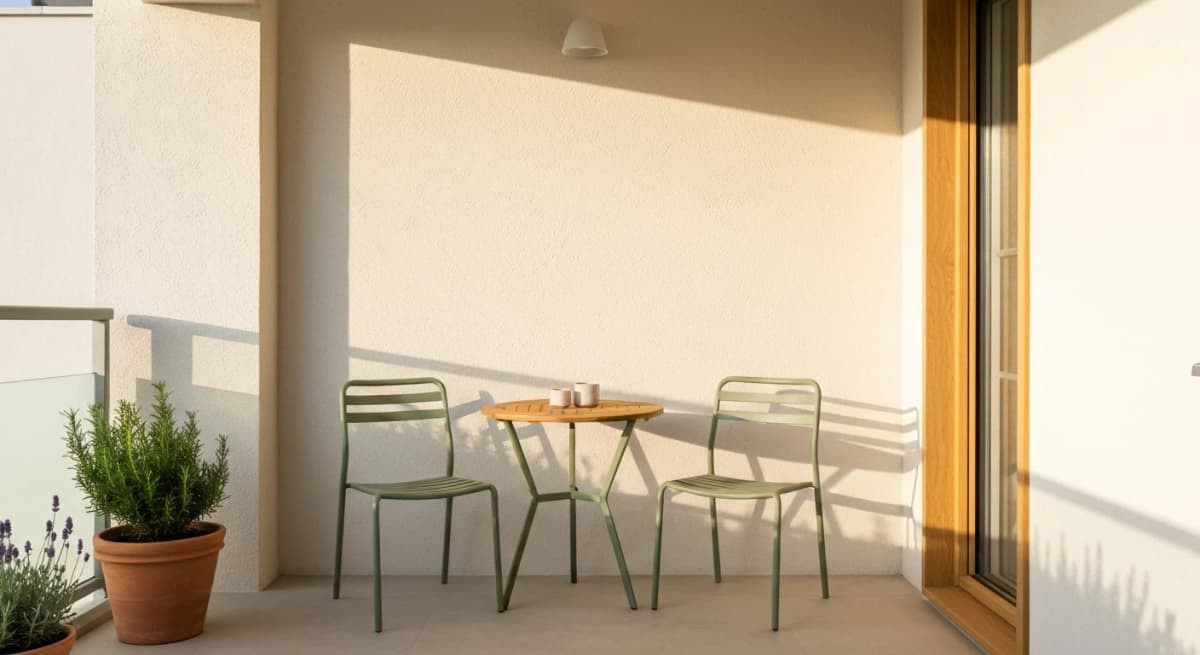 Small Balcony Furniture Ideas: How to Choose for 30-100 Sq Ft